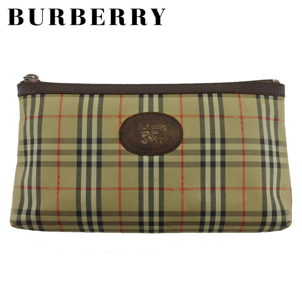 楽天市場】バーバリー ポーチ BURBERRY ヴィンテージチェック 8058006