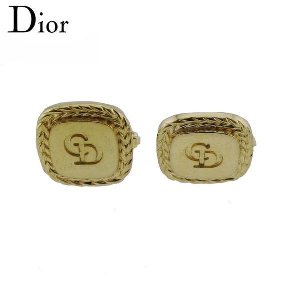 【月入れ替わり大売り出し★29％OFF引き換え証】クリスチャンディオール Dior 折り返し スウィヴル式 ゴールド レディース 中古 ブランド名 ご機嫌ブランド名 ヴィンテージ