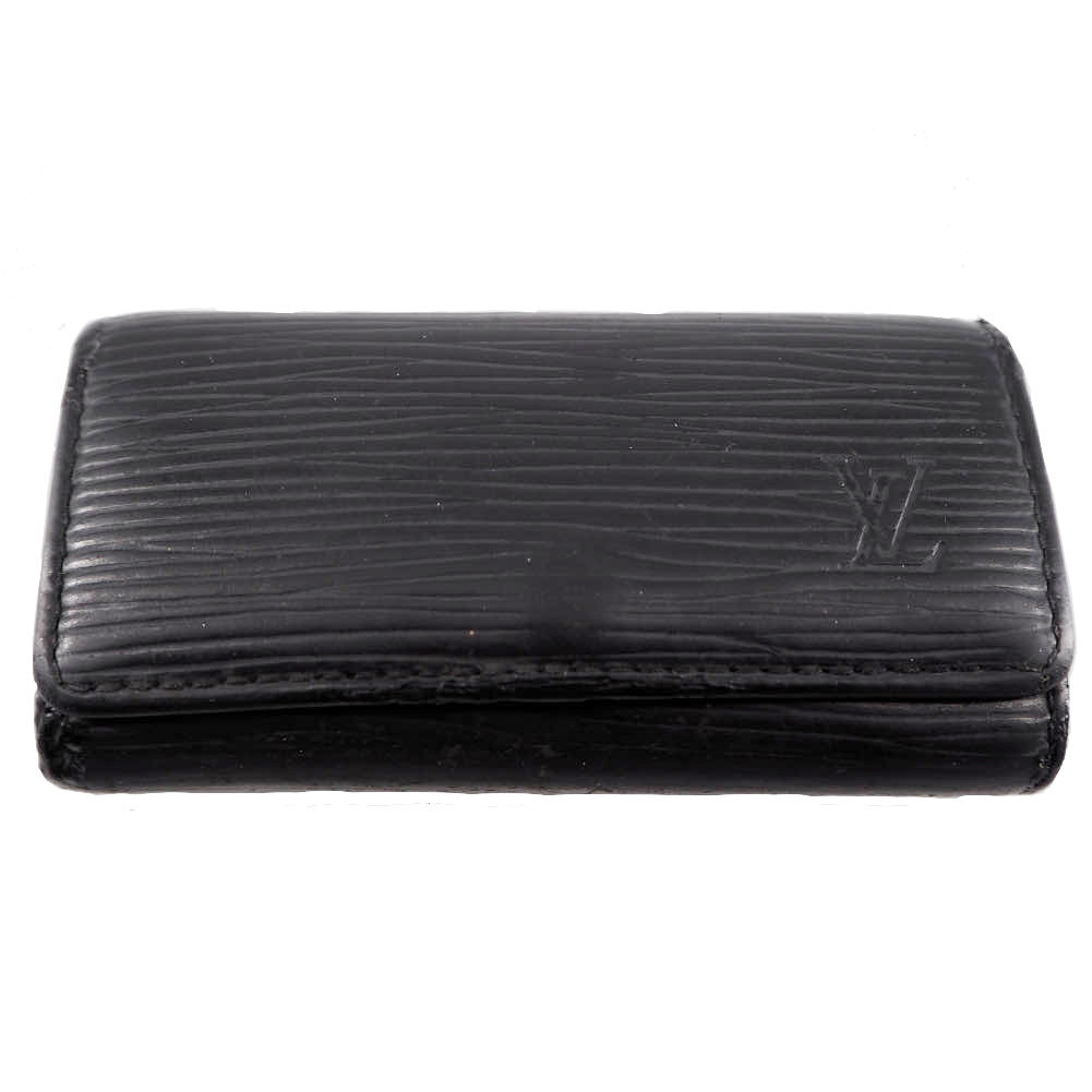 【お買い物マラソン★30％OFFクーポン】ルイ・ヴィトン LOUIS VUITTON キーケース エピ ミュルティクレ4 ノワール レディース 中古 ブランド ハイブランド ヴィンテージ
