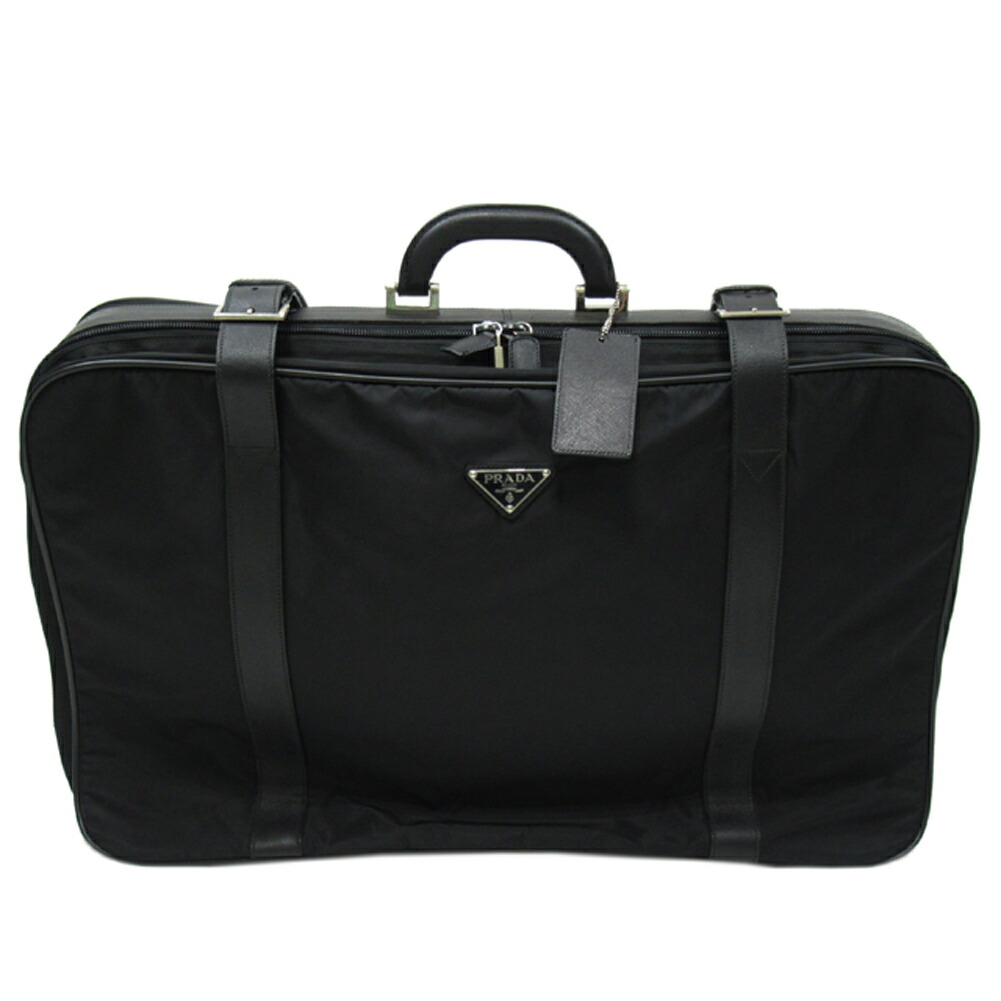 楽天市場】【P5倍】プラダ／PRADA 南京錠付き・Re Nylon xサフィアーノ