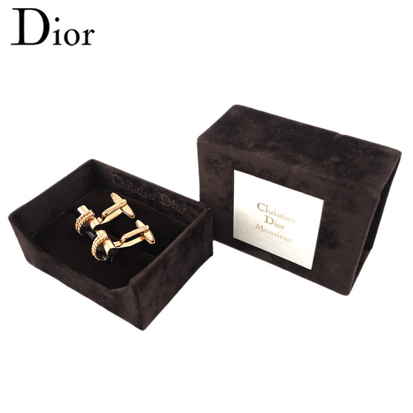 【月入れ替わり大売り出し★29％OFFクーポン券】クリスチャンディオール Dior 折り返し ゴールド×黒いこと レディース 中古 ブランド名 御機嫌ブランド名 ヴィンテージ