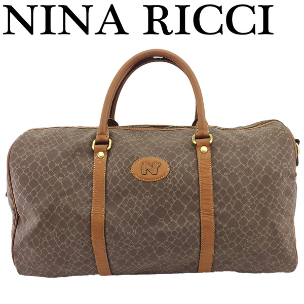 NINA RICCI ニナリッチ ボストンバッグ NINA RICCI ニナリッチ ミニ ボストンバッグ ハンドバッグ