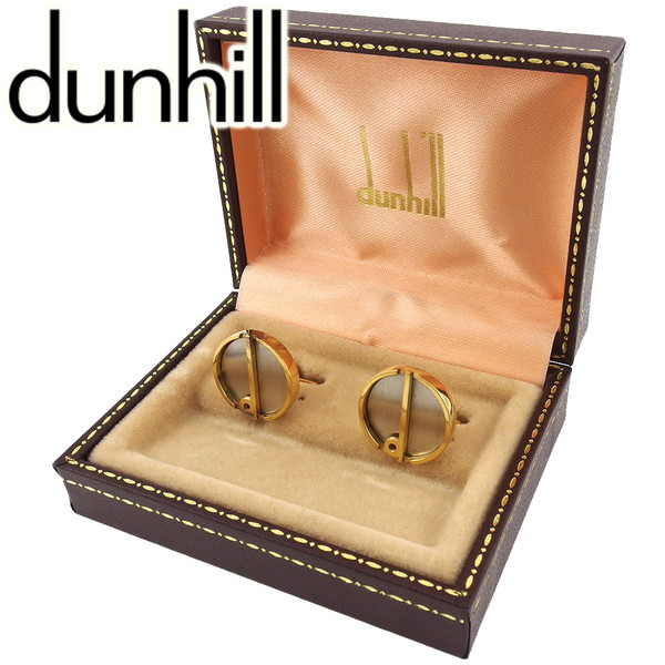 【お買い物マラソン★30％OFFクーポン】ダンヒル Dunhill カフス シルバー×ゴールド レディース 中古 ブランド ハイブランド ヴィンテージ 59,004円