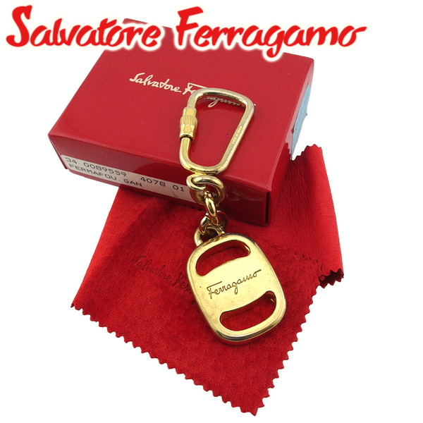 【月入れ替わり大売り出し★29％OFF引き換え証】サルヴァトーレフェラガモ Salvatore Ferragamo 手当たり輪っか ゴールド レディース 中古 ブランド名 ご機嫌ブランド名 ヴィンテージ