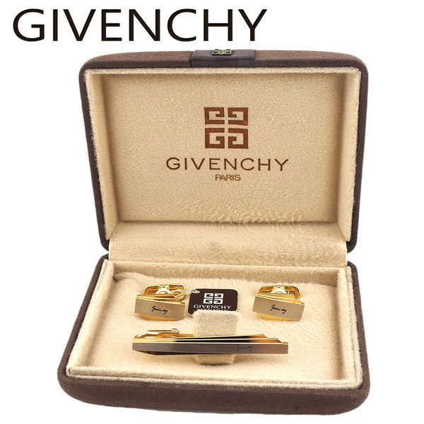 【百貨店SALE★最大限度50％OFF】ジバンシィ GIVENCHY 折り返し ゴールド×しろがね色 レディース 中古 ブランド名 ご機嫌ブランド名 ヴィンテージ