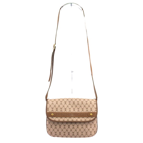 【雨季得SALE★21％OFFクーポン券】ニナリッチ NINA RICCI ショルダーバッグ N目じるし ベージュ 赤銅色 レディース 中古 ブランド名 ご機嫌ブランド名 ヴィンテージ