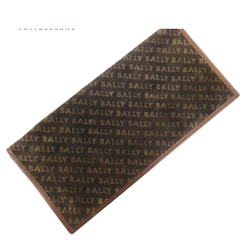 【お買い出しマラソン★30％OFF引き換え証】バリー 長札入れ 赤銅色 レディース 中古 BALLY ブランド名 ご機嫌ブランド名 ヴィンテージ レディース財布-バッグ・小物・ブランド雑貨-財布・ケース