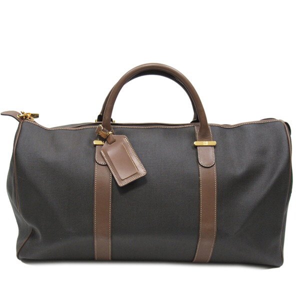 【極美品】ダンヒル ボストンバッグ ディーエイト 2way ブラウン 茶 総柄 極美品】ダンヒル ボストンバッグ ディーエイト 2way ブラウン 茶 総柄