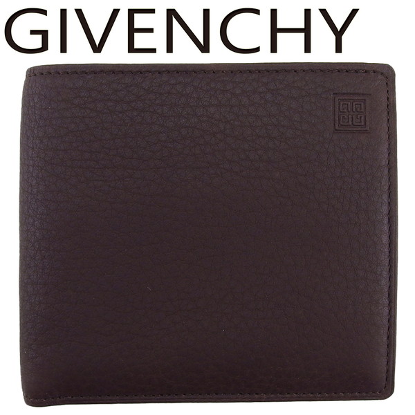【お買い物マラソン★30％OFFクーポン】ジバンシィ GIVENCHY 二つ折り財布 メンズ 中古 ブランド ハイブランド ヴィンテージ｜ブランドデポ