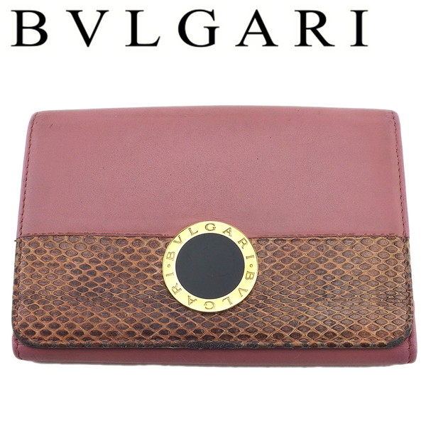 楽天市場】ブルガリ/BVLGARI 財布 メンズ カーフスキン 三つ折り