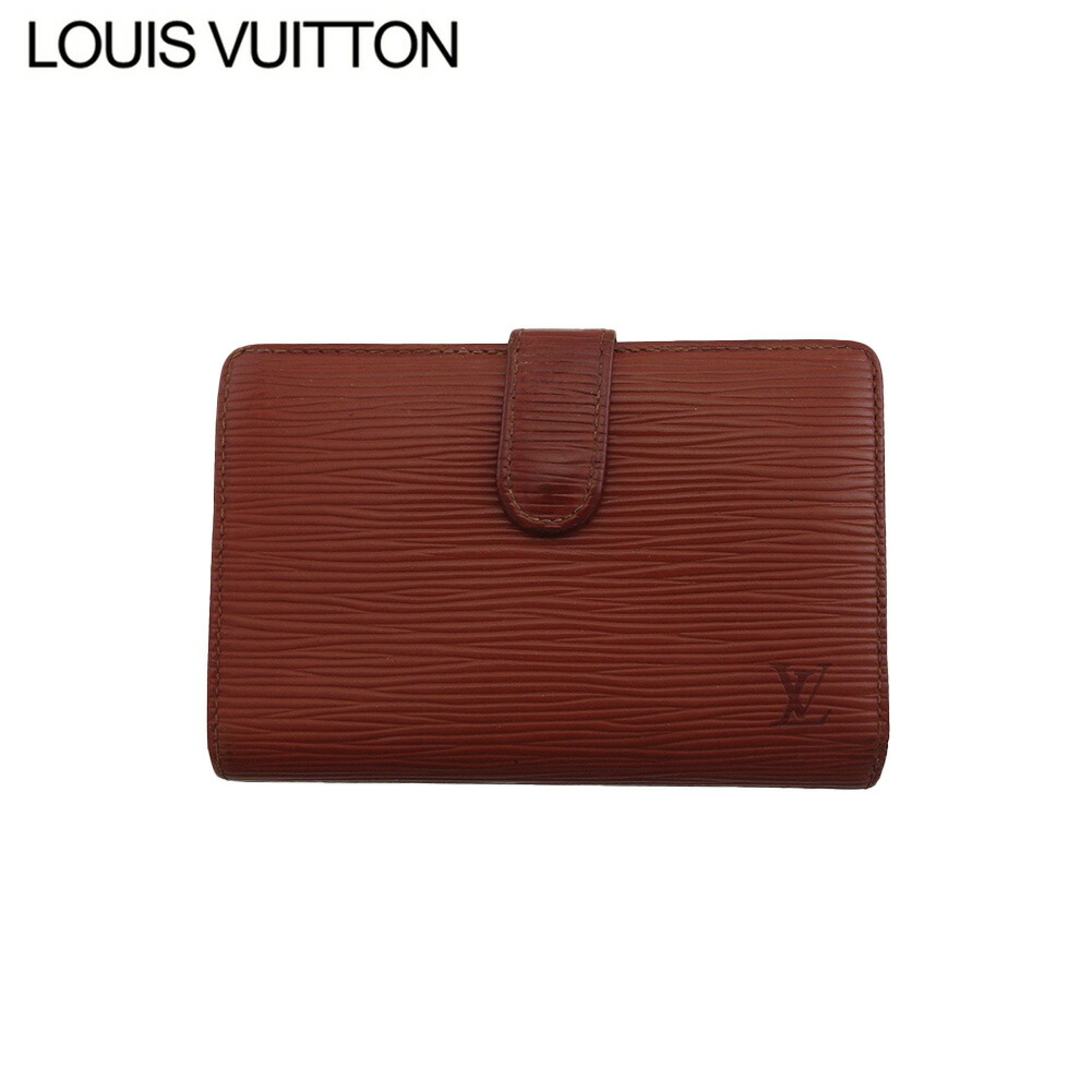 ルイヴィトン エピ ノワール ポルトフォイユ ヴィエノワ 二つ折り財布 がま口 楽天市場】ルイヴィトン 二つ折りがま口財布(小銭入れあり