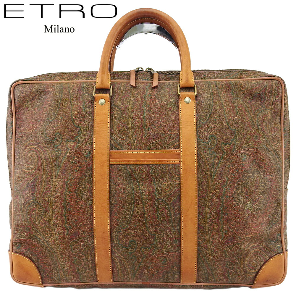 超人気✨　エトロ　ビジネスバッグ　マルゴット　レザー　2way メンズ 楽天市場】【バッグ】ETRO エトロ マルゴット ペイズリー柄