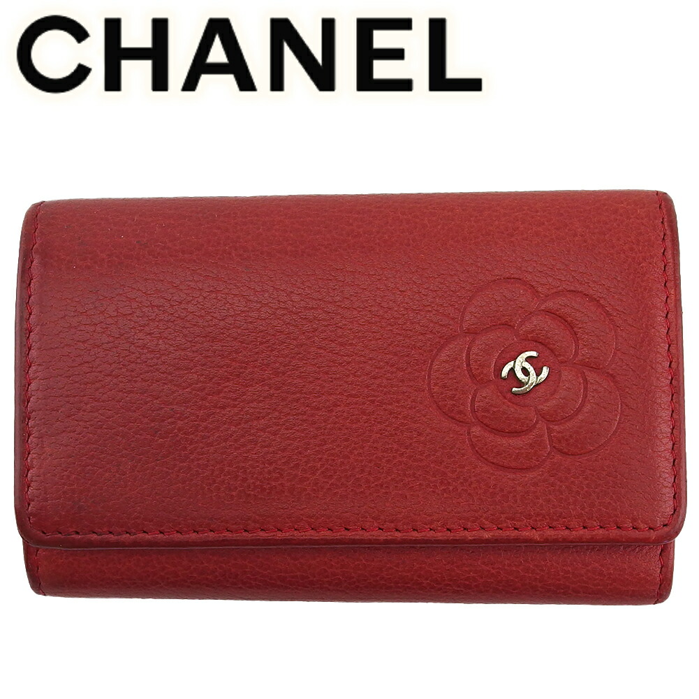 楽天市場】CHANEL ボーイシャネル4連キーケース CCロゴプレート