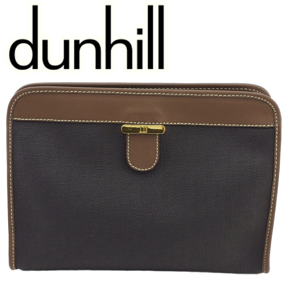 美品‼️ ダンヒル dunhill 大容量　ビジネスバッグ　クラッチバッグ セール】ダンヒル DUNHILL Dunhill クラッチバッグ 1893 HARNESS