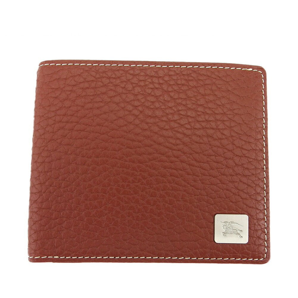 【お買い物マラソン★30%OFFクーポン】バーバリー 札入れ ホースマークプレート ブラウン レディース 中古 BURBERRY ブランド ハイブランド ヴィンテージ|ブランドデポ