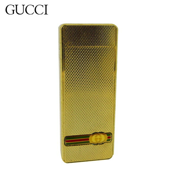 楽天市場】GUCCI グッチ ライター ガスライター シルバー【中古