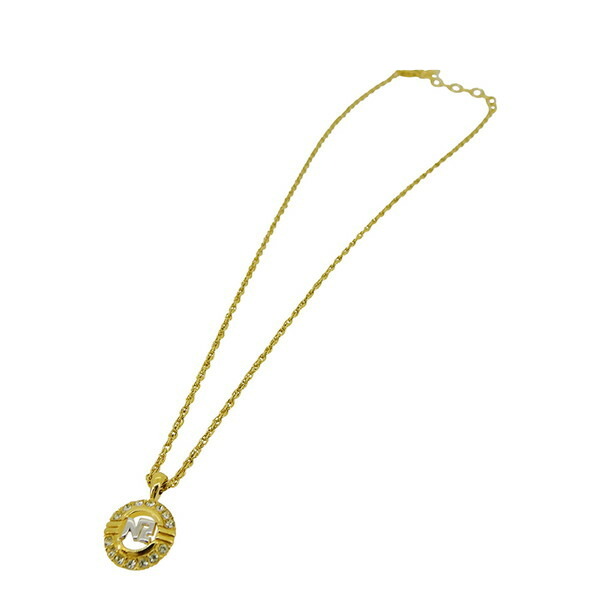 【お買い物マラソン★30％OFFクーポン】ニナリッチ ネックレス ラインストーン レディース 中古 NINA RICCI ブランド ハイブランド ヴィンテージ