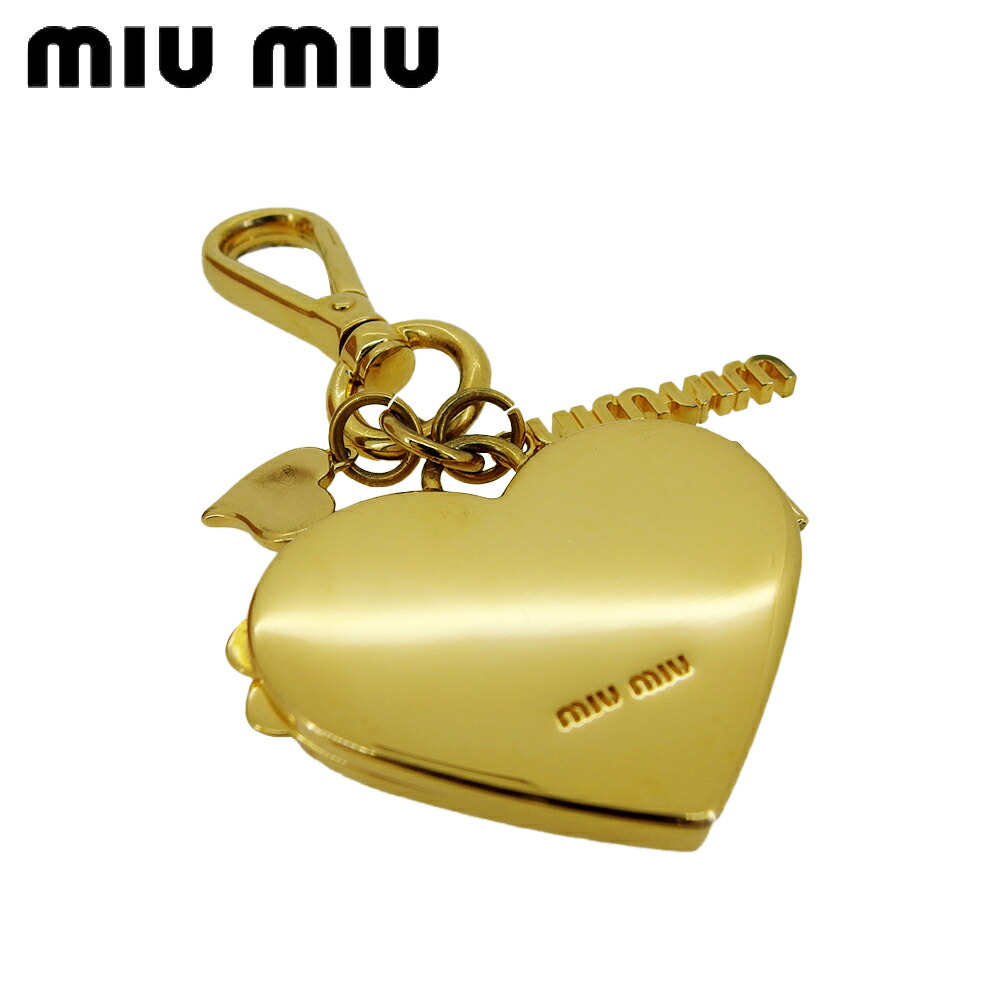 ミュウミュウ miumiu MIUMIU キーリング バッグ チャーム ハート Amazon.co.jp: ミュウミュウ miumiu キーリング 鍵 キーホルダー