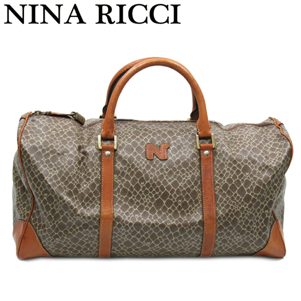 楽天市場】ニナリッチ NINA RICCI ボストンバッグ ハンドバッグ