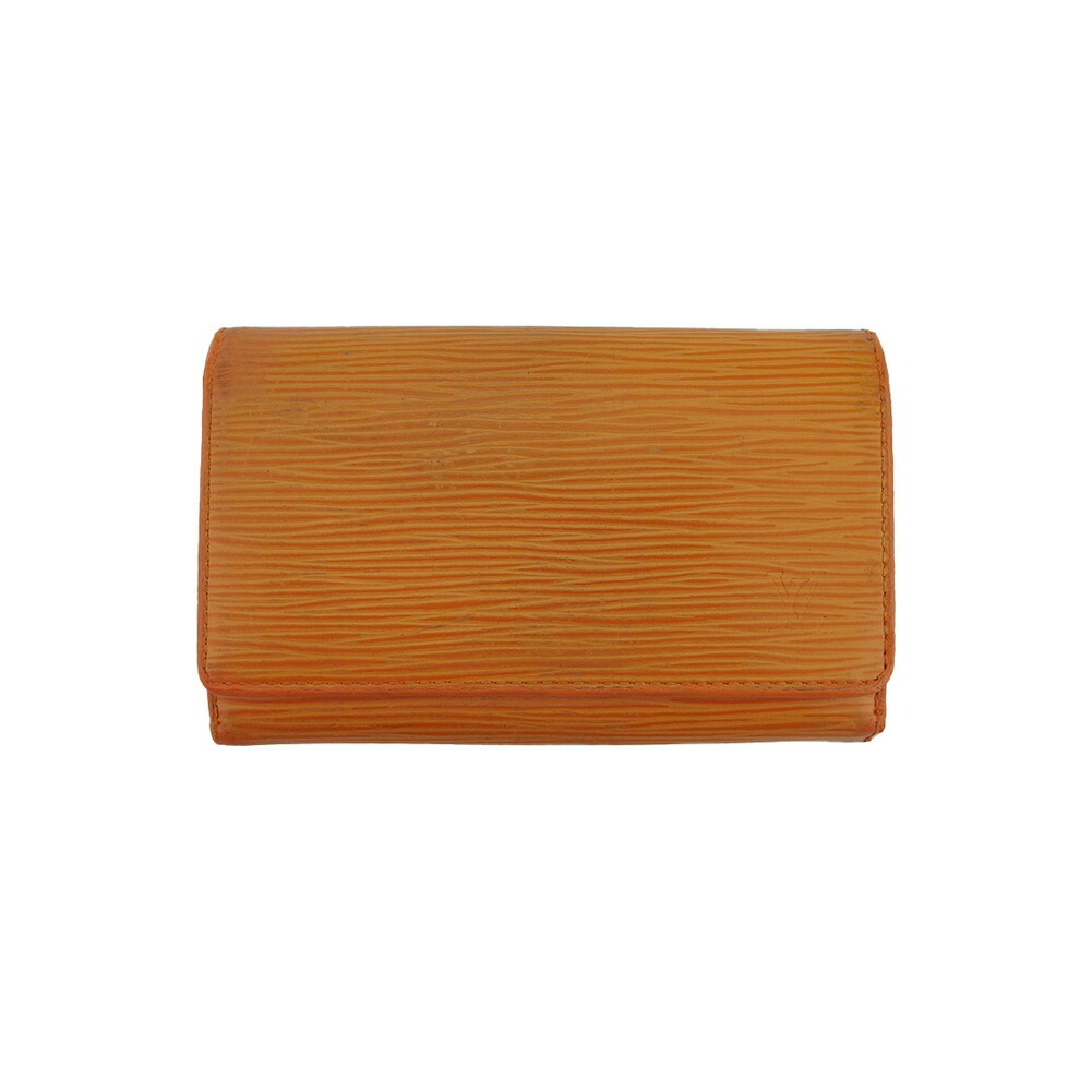 【土日BIG SALE★27％OFF引き換え証】ルイ・ヴィトン 長紙入れ エピ マンダリン レディース 中古 LOUIS VUITTON ブランド名 ご機嫌ブランド名 ヴィンテージ