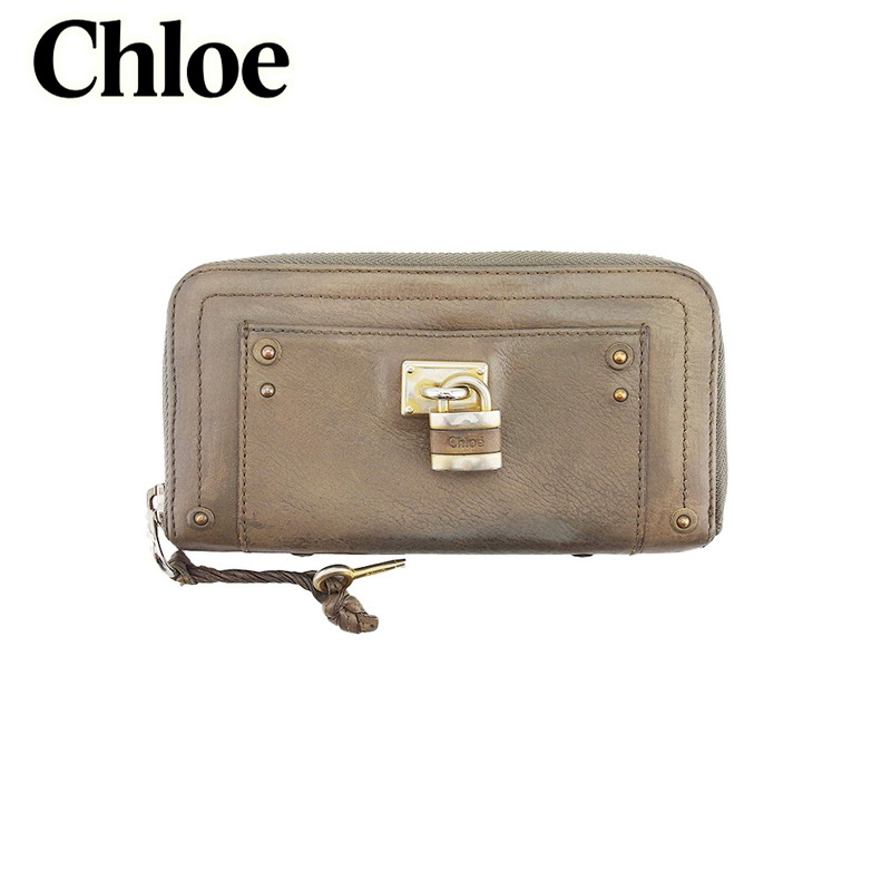 楽天市場】Chloe クロエ パディントンカデナ レザーロング