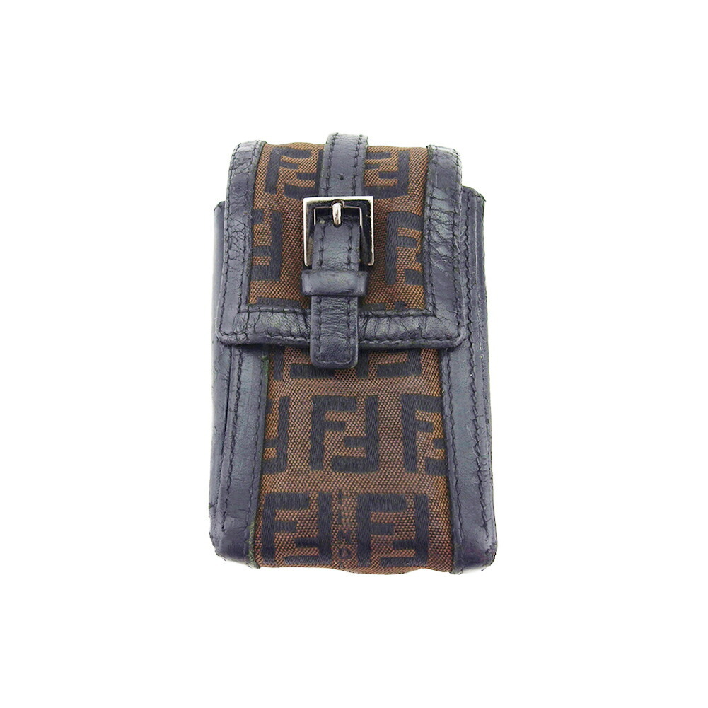楽天市場】【未使用品】FENDI フェンディ ズッカ柄 携帯ケース