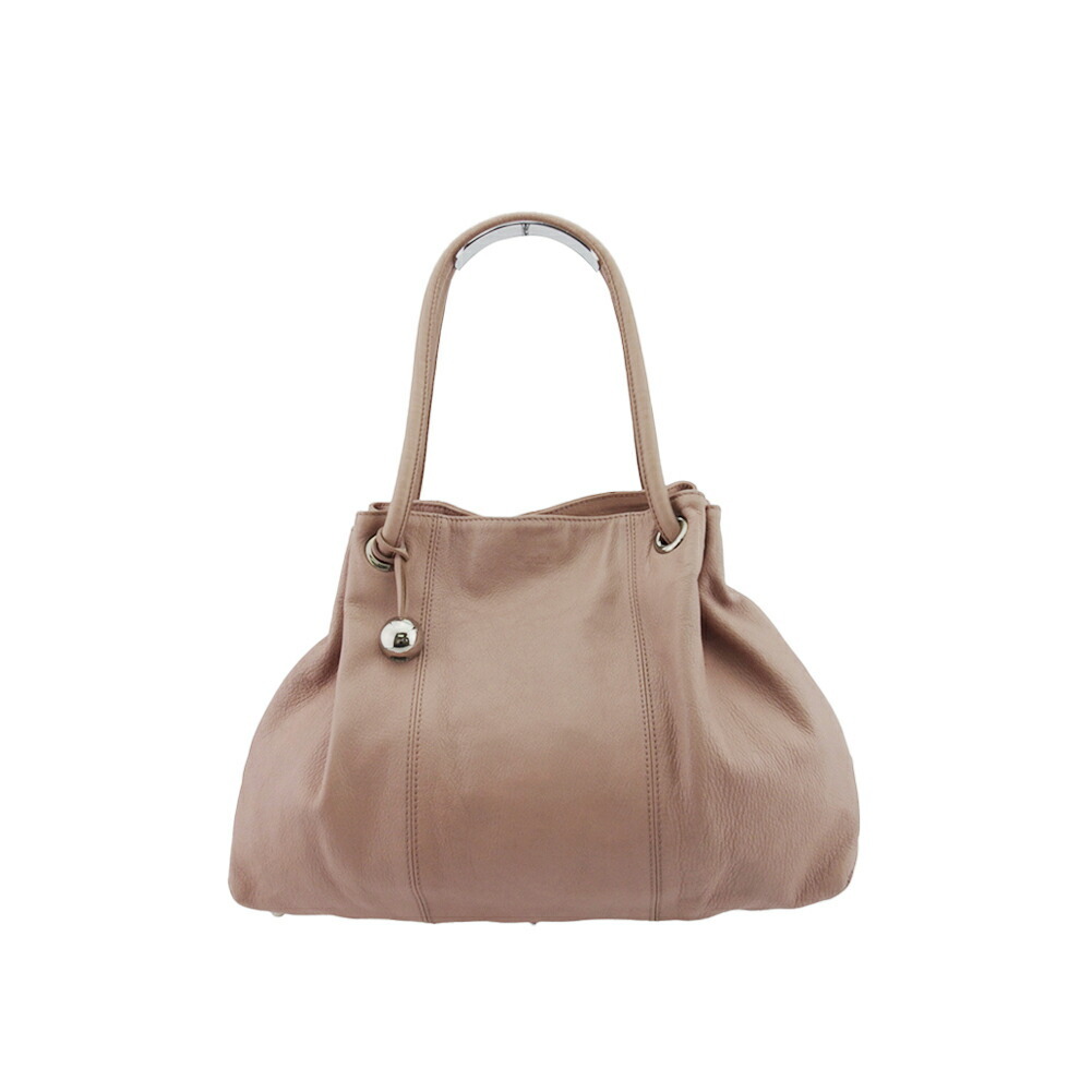 【お買い物マラソン★30％OFFクーポン】フルラ ハンドバッグ ピンク　シルバー レディース 中古 Furla ブランド ハイブランド ヴィンテージ｜ブランドデポ