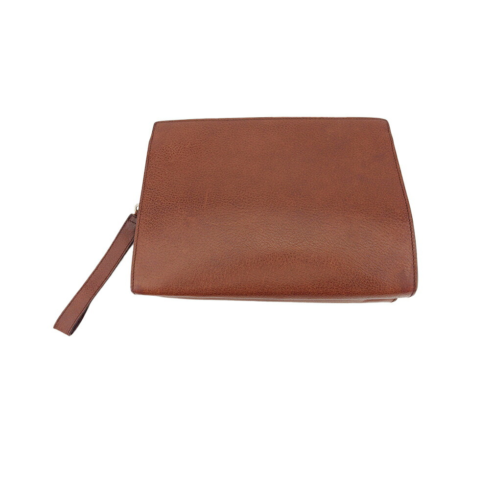 【百貨店SALE★最大限度50％OFF】サルヴァトーレフェラガモ クラッチペダル御徒面子 赤銅色 しろがね色 ゴールド レディース 中古 Salvatore Ferragamo ブランド名 ご機嫌ブランド名 ヴィンテージ