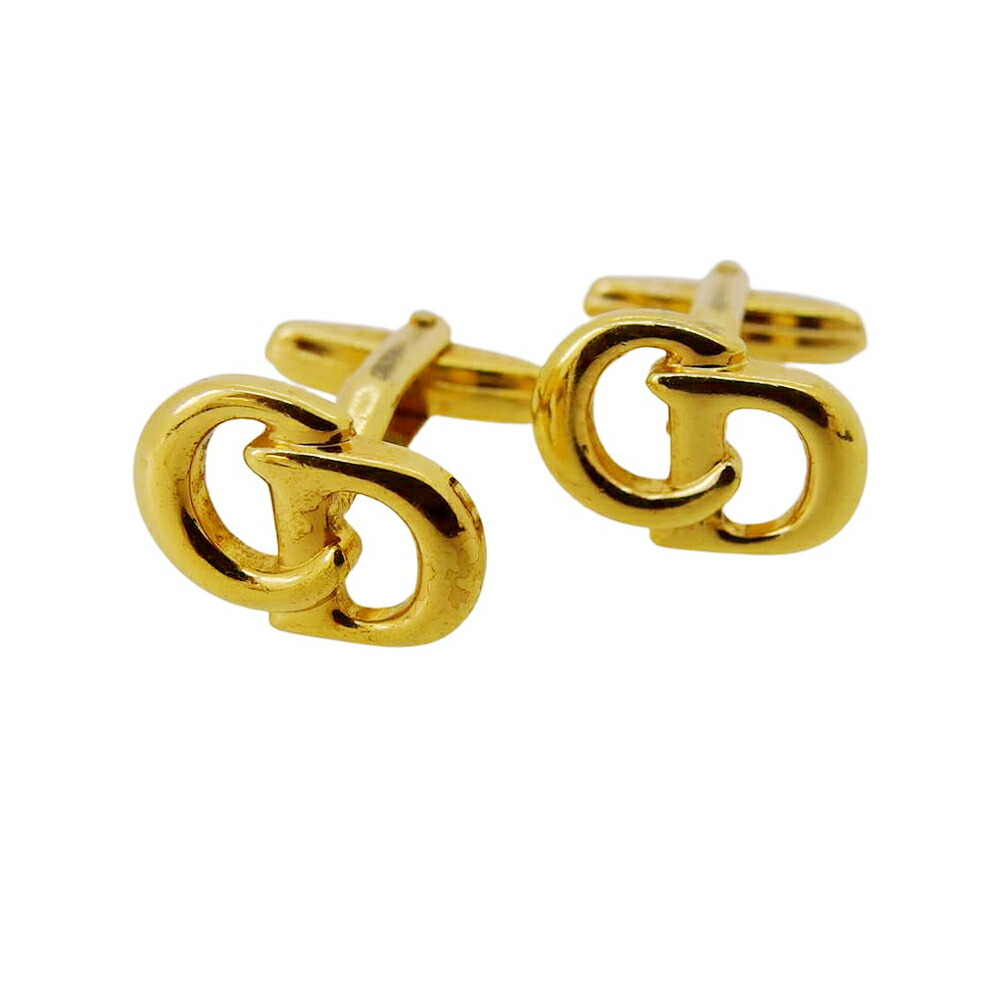 【百貨店SALE★最大限度50％OFF】ディオール 折り返し ゴールド レディース 中古 Christian Dior ブランド名 御機嫌ブランド名 ヴィンテージ