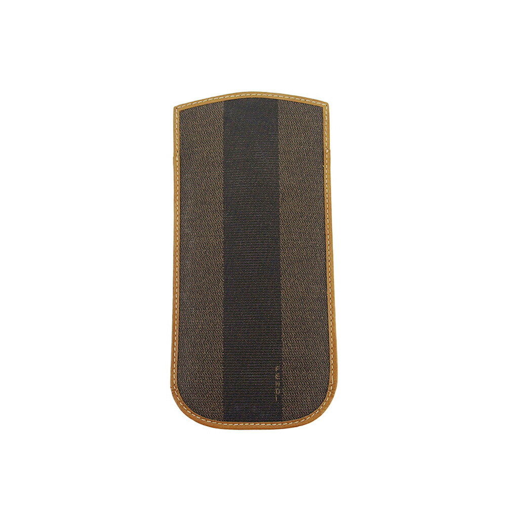 【百貨店SALE★最大限度50％OFF】フェンディ 眼鏡容れもの ペカン 黒いこと ベージュ レディース 中古 FENDI ブランド名 御機嫌ブランド名 ヴィンテージ