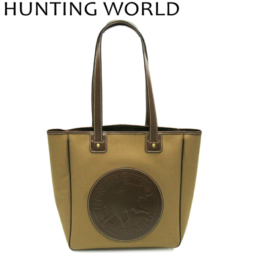 HUNTING WORLD ハンティングワールド リバーシブル トート バッグ 楽天市場】ハンティングワールド リバーシブルトート トート
