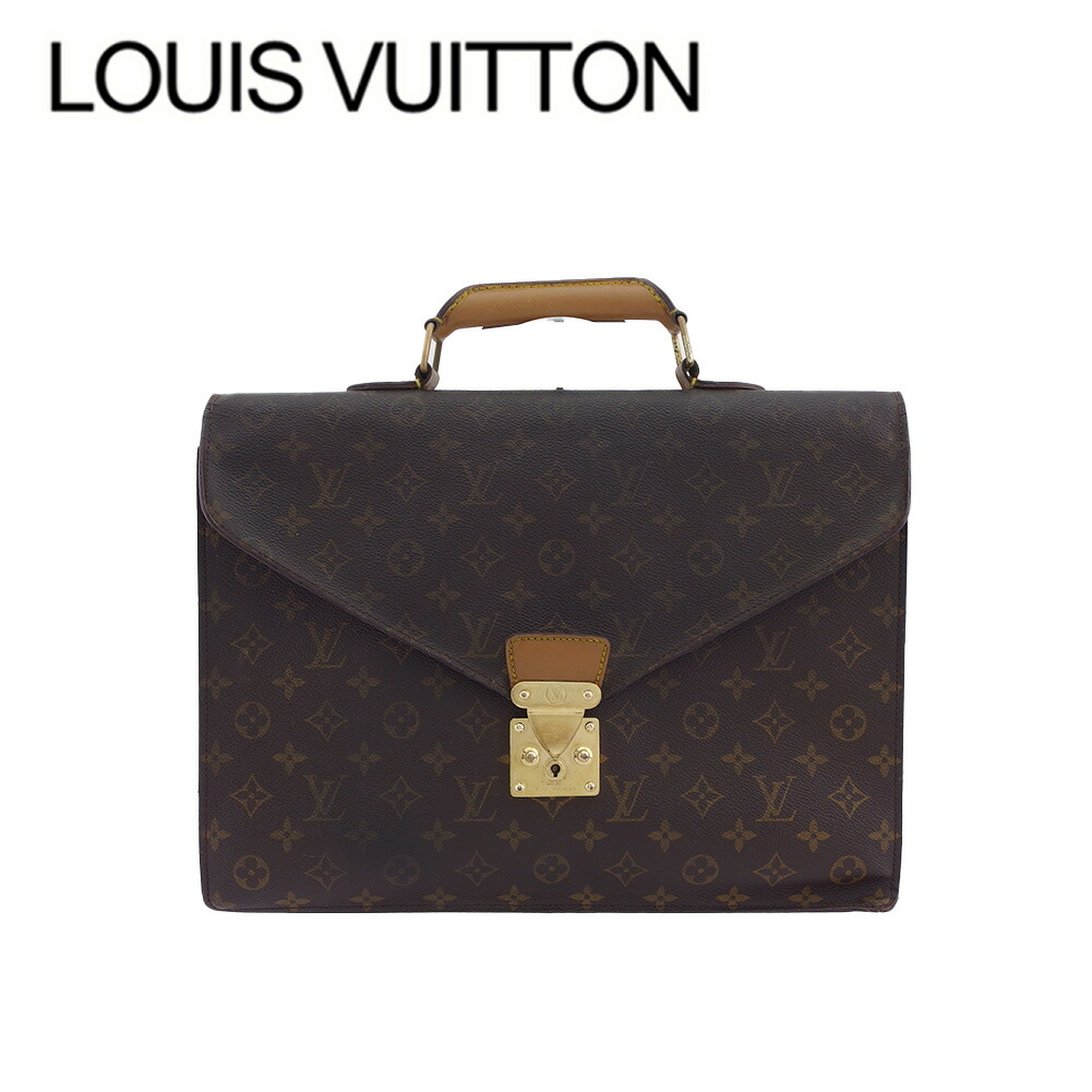 【百貨店SALE★最大限度50％OFF】ルイ・ヴィトン LOUIS VUITTON 商行為御徒面子 モノグラム セルヴィエットコンセイエ 赤銅色 ベージュ レディース 中古 ブランド名 ご機嫌ブランド名 ヴィンテージ