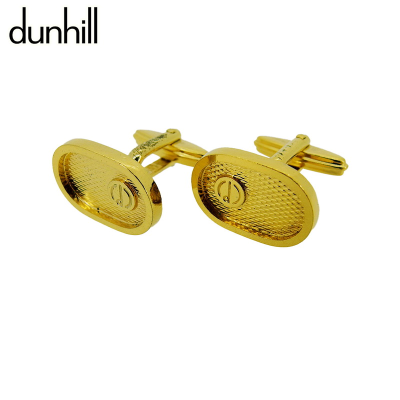 【お買い物マラソン★30％OFFクーポン】ダンヒル Dunhill カフス dマーク スウィヴル式 ゴールド メンズ 中古 ブランド ハイブランド ヴィンテージ