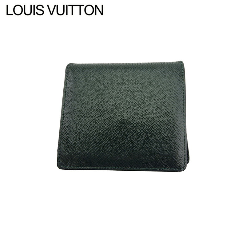 ルイヴィトン タイガ ポルトビエ3 カルトクレディ 二つ折り財布 アカジュー 楽天市場】ルイヴィトン Louis Vuitton 二つ折り財布 タイガ