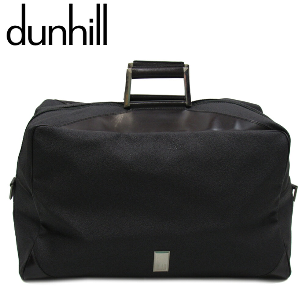 dunhill　ダンヒル　トラベルバッグ　ボストンバッグ　ダークグレー×ブラウン 楽天市場】【バッグ】dunhill ダンヒル ボストンバッグ 旅行鞄