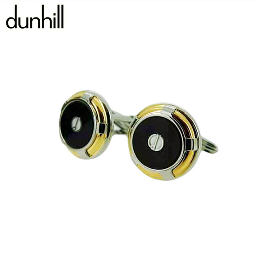 【雨季得SALE★21％OFF引き換え証】ダン吸血鬼 Dunhill 折り返し d目じるし スウィヴル式 しろがね色 黒いこと ゴールド レディース 中古 ブランド名 御機嫌ブランド名 ヴィンテージ