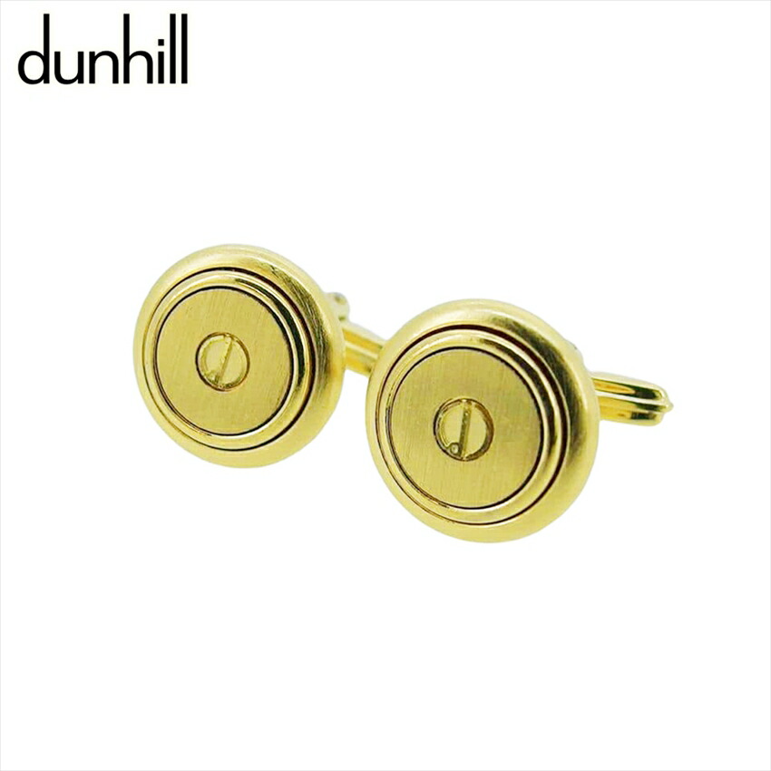 【百貨店SALE★最大限度50％OFF】ダン吸血鬼 Dunhill 折り返し d目じるし スウィヴル式 ゴールド レディース 中古 ブランド名 御機嫌ブランド名 ヴィンテージ