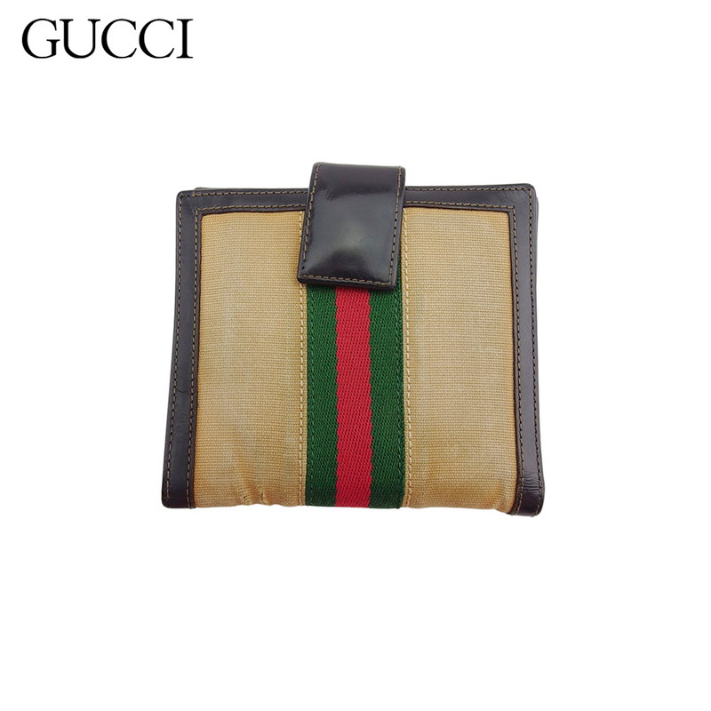 Gucci ミニ財布 すぐ届く！GUCCI スクリプト ミニ ウォレット (GUCCI/折りたたみ