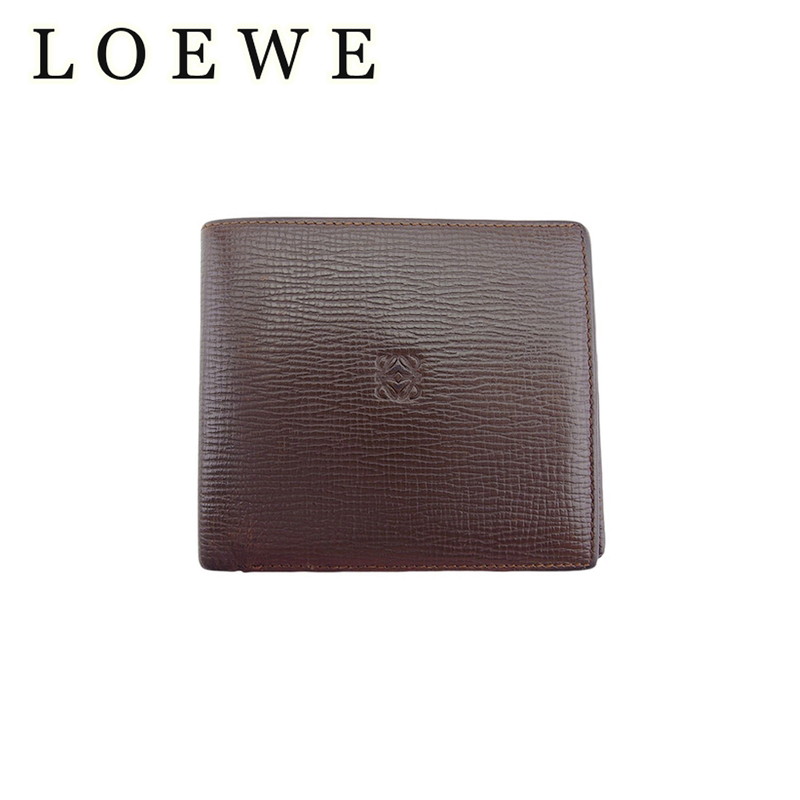 LOEWE ブラウン　マネークリップ　クロコダイル LOEWE ブラウン マネークリップ クロコダイル LOEWE ブラウン
