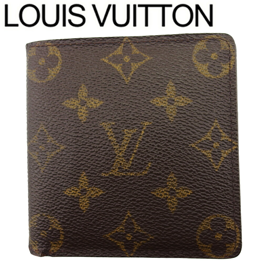 【新生活応援★29％OFFクーポン】ルイ・ヴィトン LOUIS VUITTON 札入れ モノグラム ポルトビエ6カルトクレディ ブラウン ベージュ メンズ 中古 ブランド ハイブランド ヴィンテージ