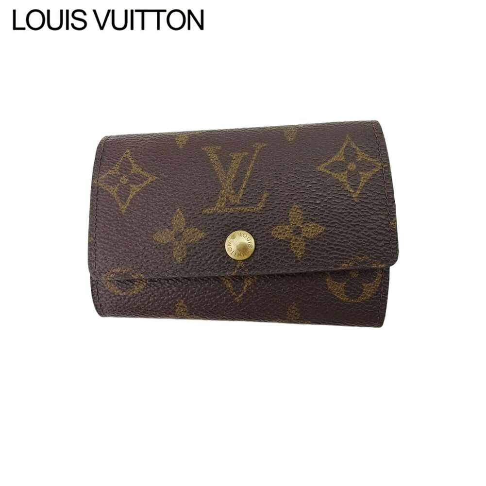 【お買い物マラソン★30％OFFクーポン】ルイ・ヴィトン LOUIS VUITTON キーケース モノグラム ミュルティクレ6 ブラウン ベージュ ゴールド メンズ 中古 ブランド ハイブランド ヴィンテージ