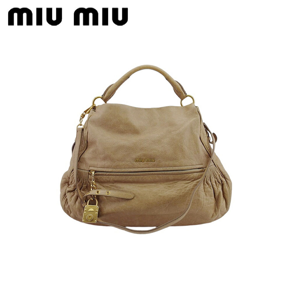 楽天市場】ミュウミュウ ショルダーバッグ miumiu ヴィンテージ