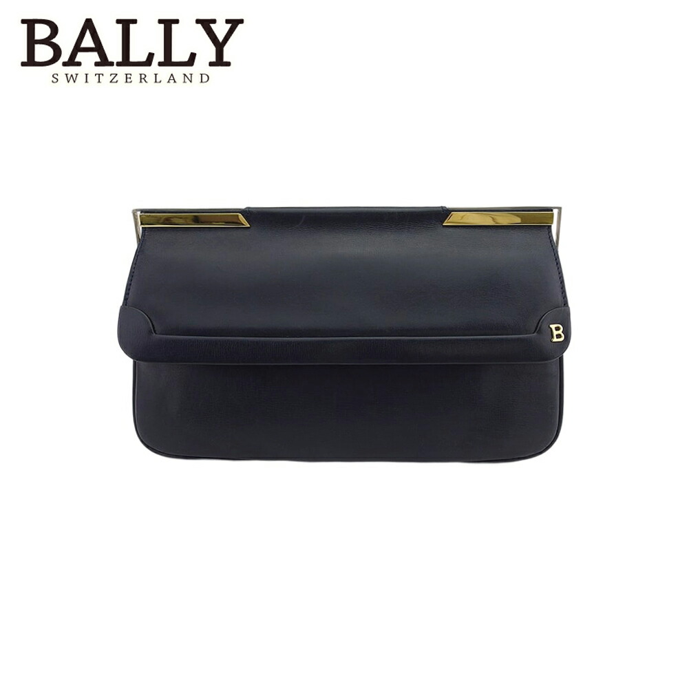 【雨季得SALE★21％OFFクーポン券】バリー BALLY クラッチペダル御徒面子 B目じるし 米国海軍 黒いこと系 メンズ 中古 ブランド名 ご機嫌ブランド名 ヴィンテージ
