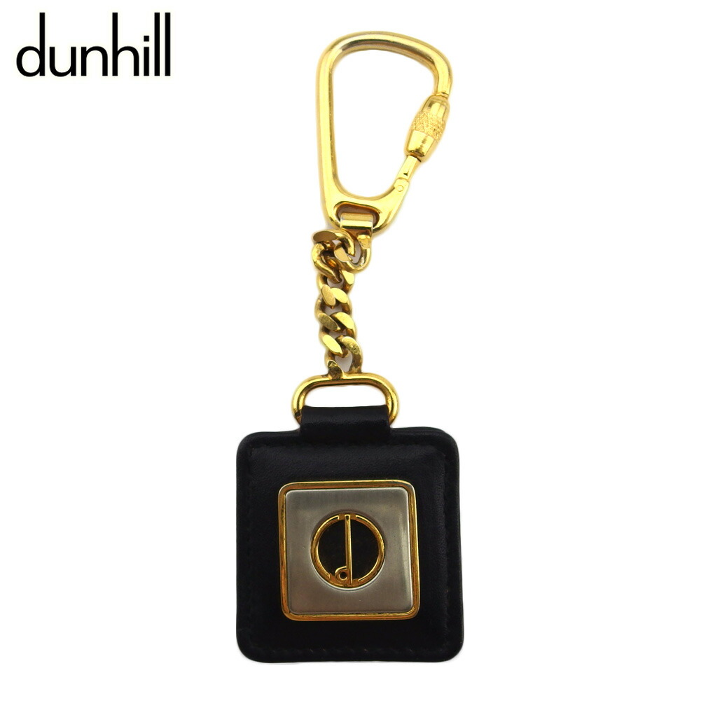 【月入れ替わり大売り出し★29％OFF引き換え証】ダン吸血鬼 Dunhill 手当たり輪っか d見澄ます 黒いこと ゴールド しろがね色 レディース 中古 ブランド名 ご機嫌ブランド名 ヴィンテージ
