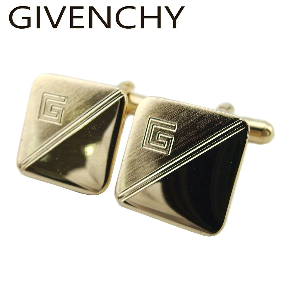 【雨季得SALE★21％OFF引き換え証】ジバンシィ GIVENCHY 折り返し G目じるし スウィヴル式 ゴールド レディース 中古 ブランド名 御機嫌ブランド名 ヴィンテージ