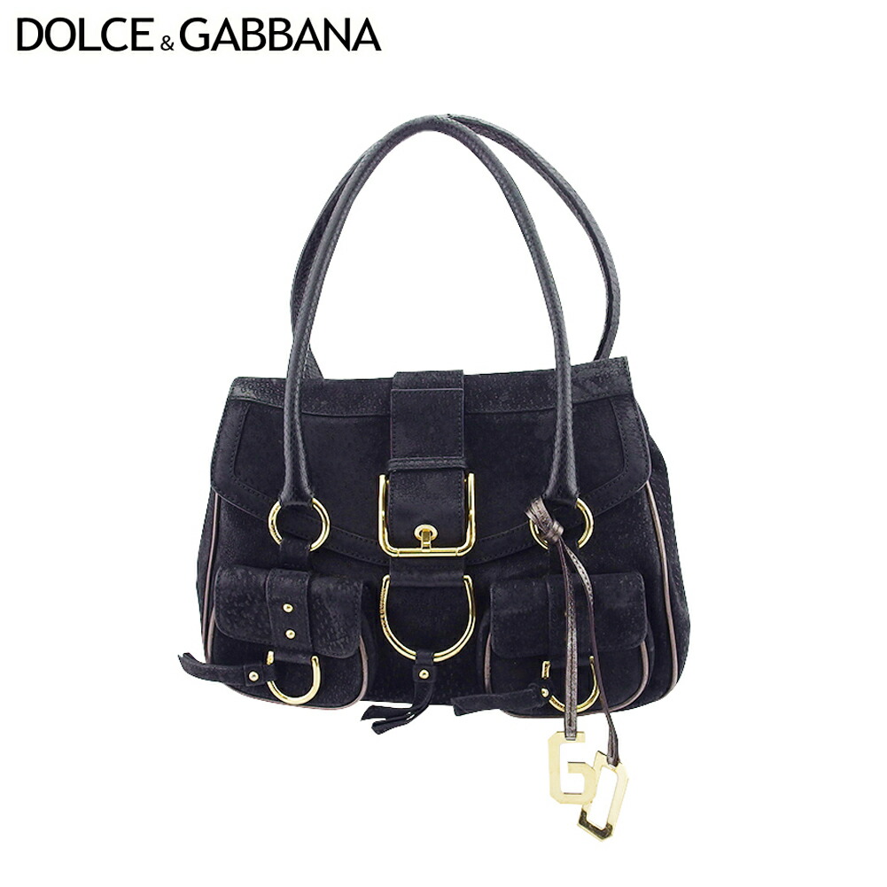★寺門さん専用★DOLCE & GABBANA ブラックレザーショルダーバッグ ブラックのウィメンズ ショルダーバッグ マルレーン スモール