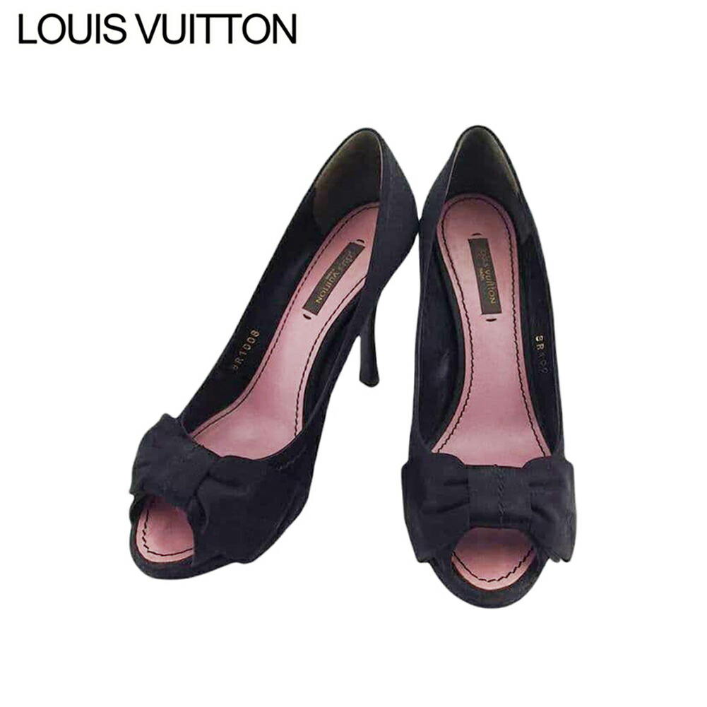 【ルイヴィトン】 レガシーオープンポンプ ヒール9cm louis-vuitton--
