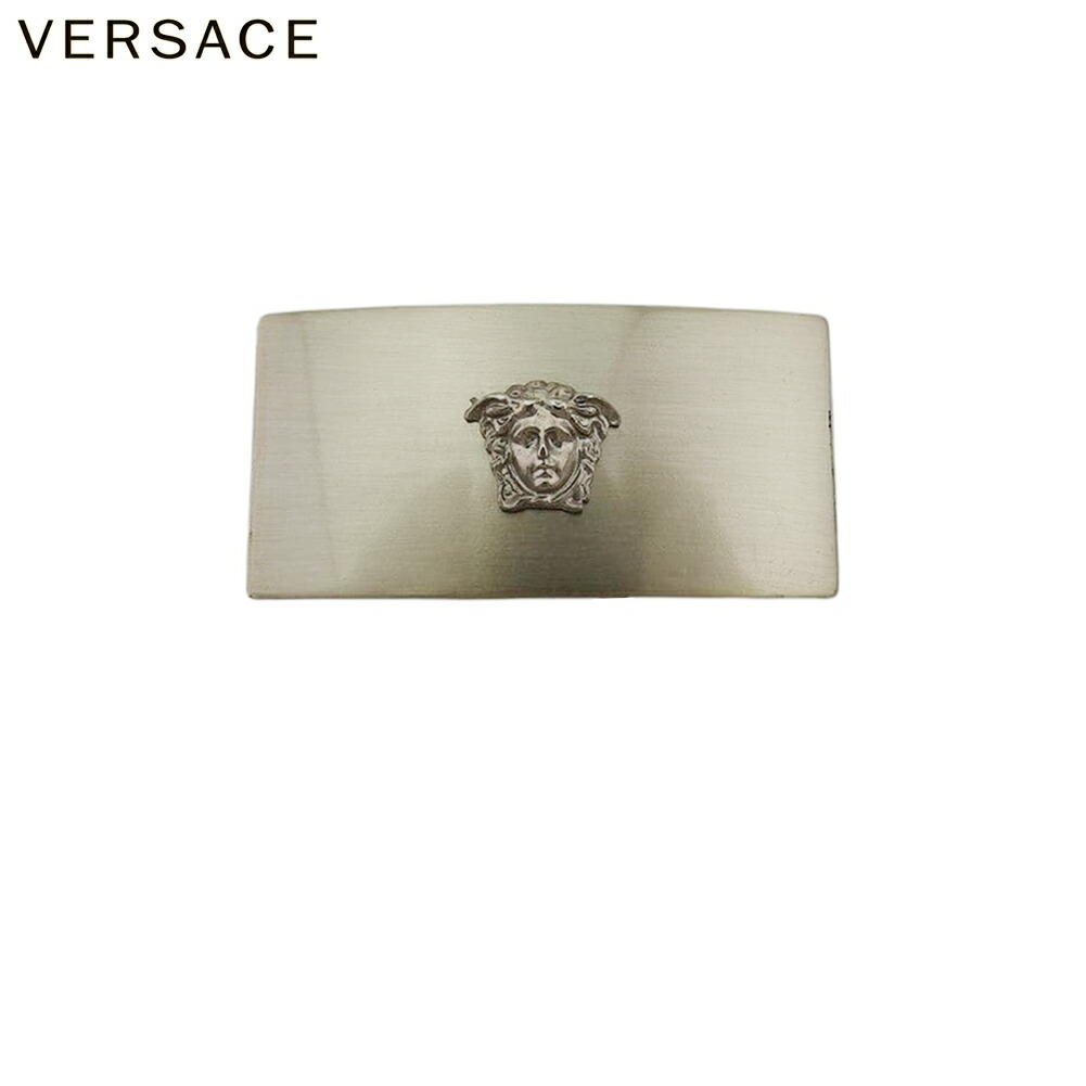【月代わりの人大売り出し★29％OFFクーポン券】ヴェルサーチ VERSACE 余分の物小物 しろがね色 レディース 中古 ブランド名 ご機嫌ブランド名 ヴィンテージ