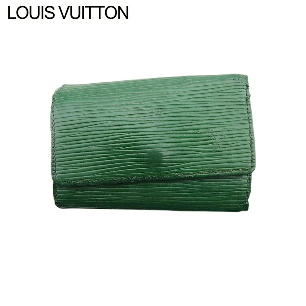 【お買い物マラソン★30％OFFクーポン】ルイ・ヴィトン LOUIS VUITTON キーケース エピ ミュルティクレ6 グリーン メンズ 中古 ブランド ハイブランド ヴィンテージ