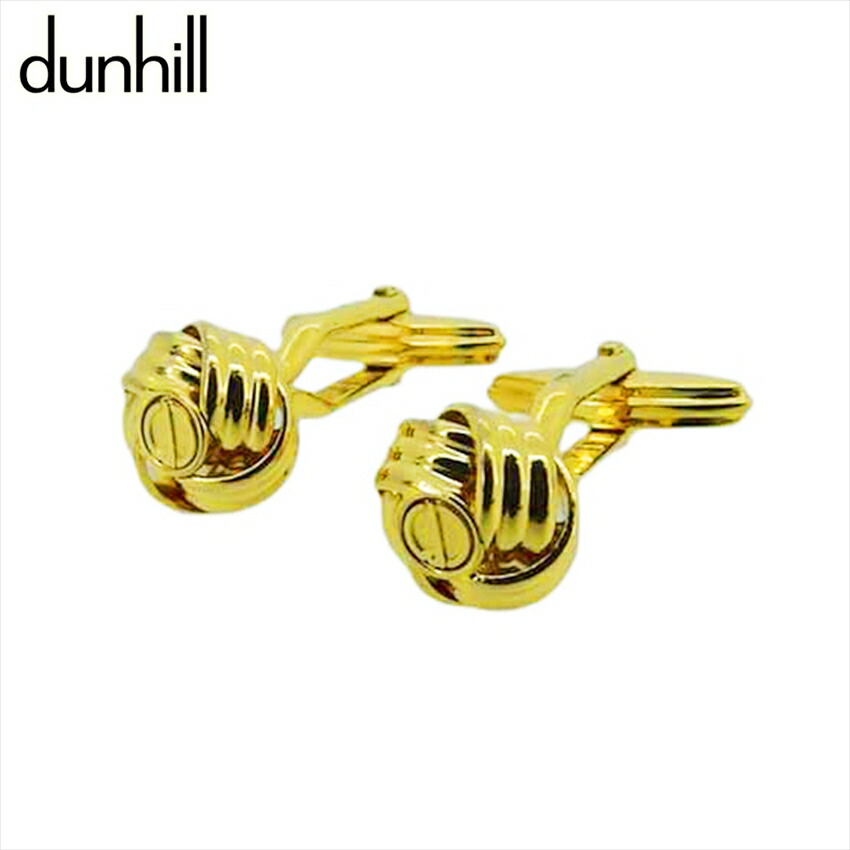 【お買い物マラソン★30％OFFクーポン】ダンヒル Dunhill カフス ゴールド メンズ 中古 ブランド ハイブランド ヴィンテージ